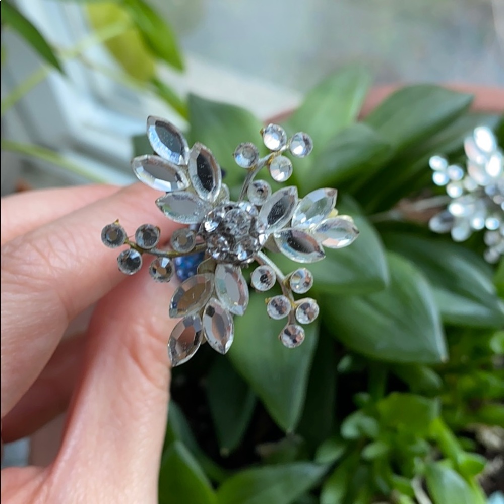 Wedding Rhinestone Hair Sticks - Picture 3 of 5
